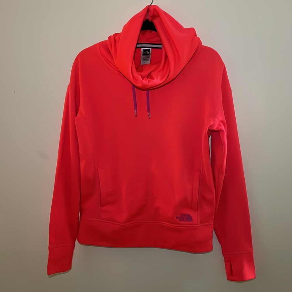 The North Face Women’s Femme Orange Hooded Pullover Size M